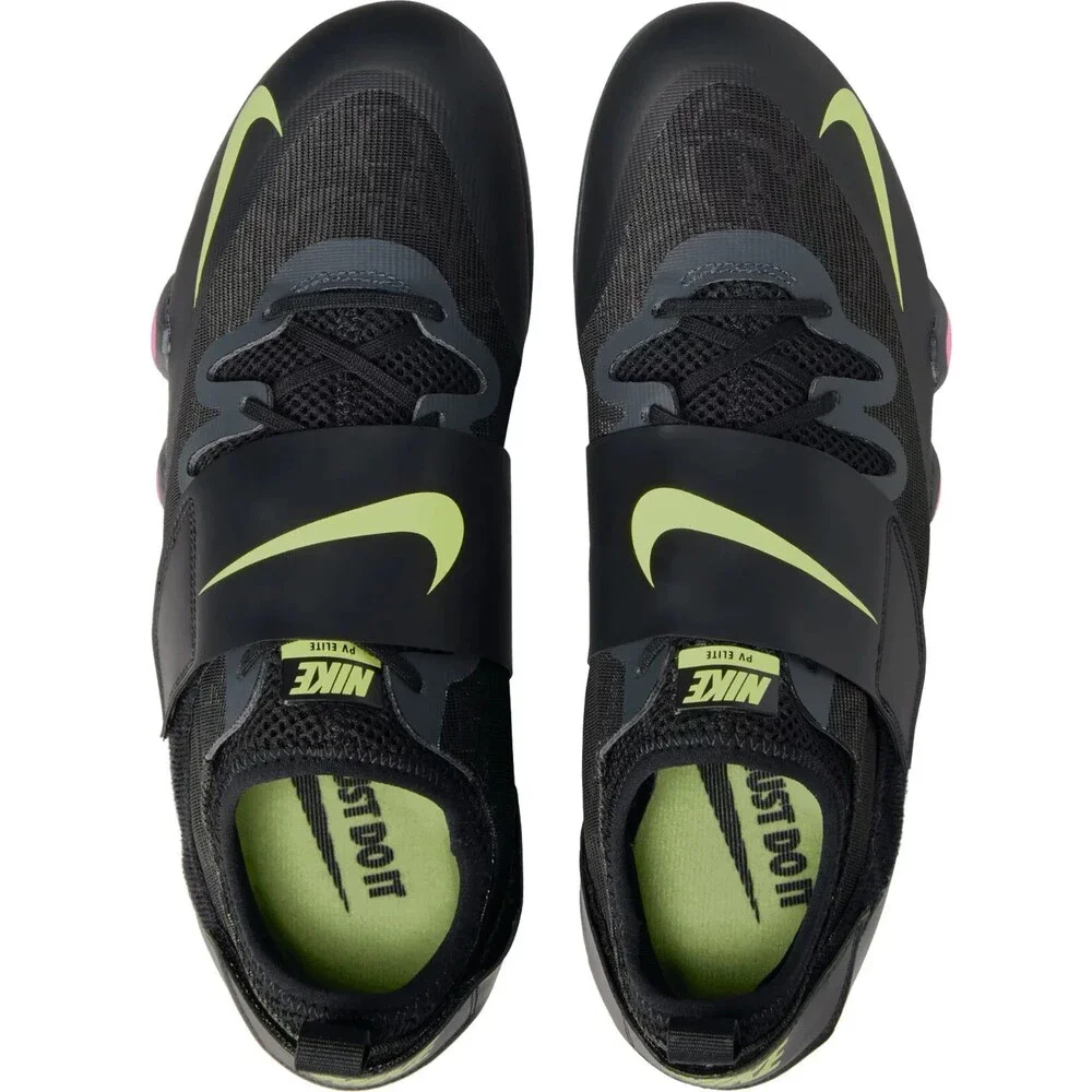Nike Pole Vault Elite Jumping Shoes Black Pink AA1204-004 Men's Size 4.5 Wmns 6